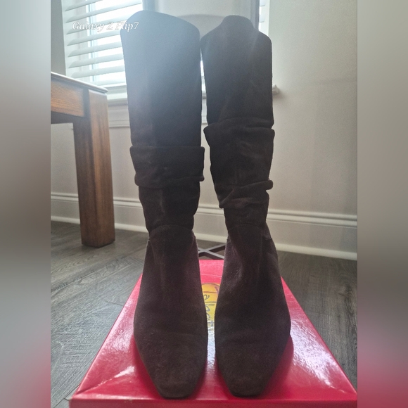 Talbots Shoes - Elegant Brown Suede Women's Boots